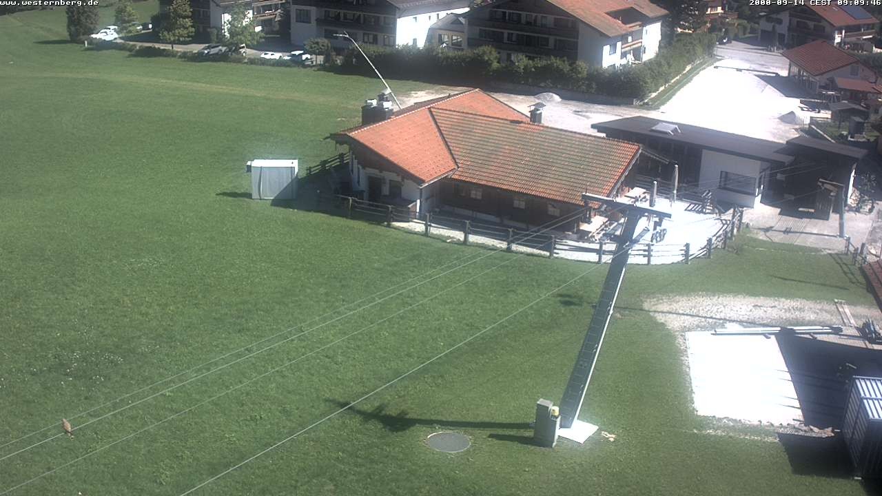 Archiv Foto Webcam Ruhpolding: Wirtshaus und Talstation Lift Westernberg