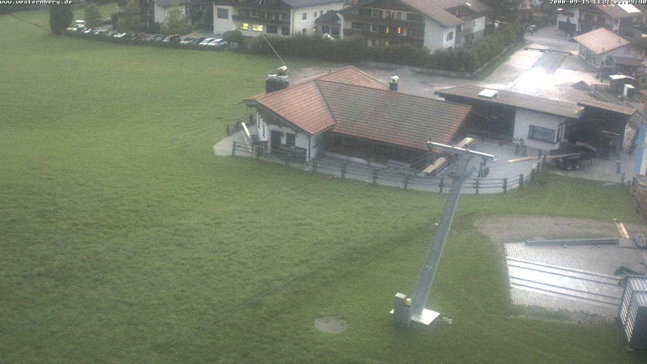 Archiv Foto Webcam Ruhpolding: Wirtshaus und Talstation Lift Westernberg