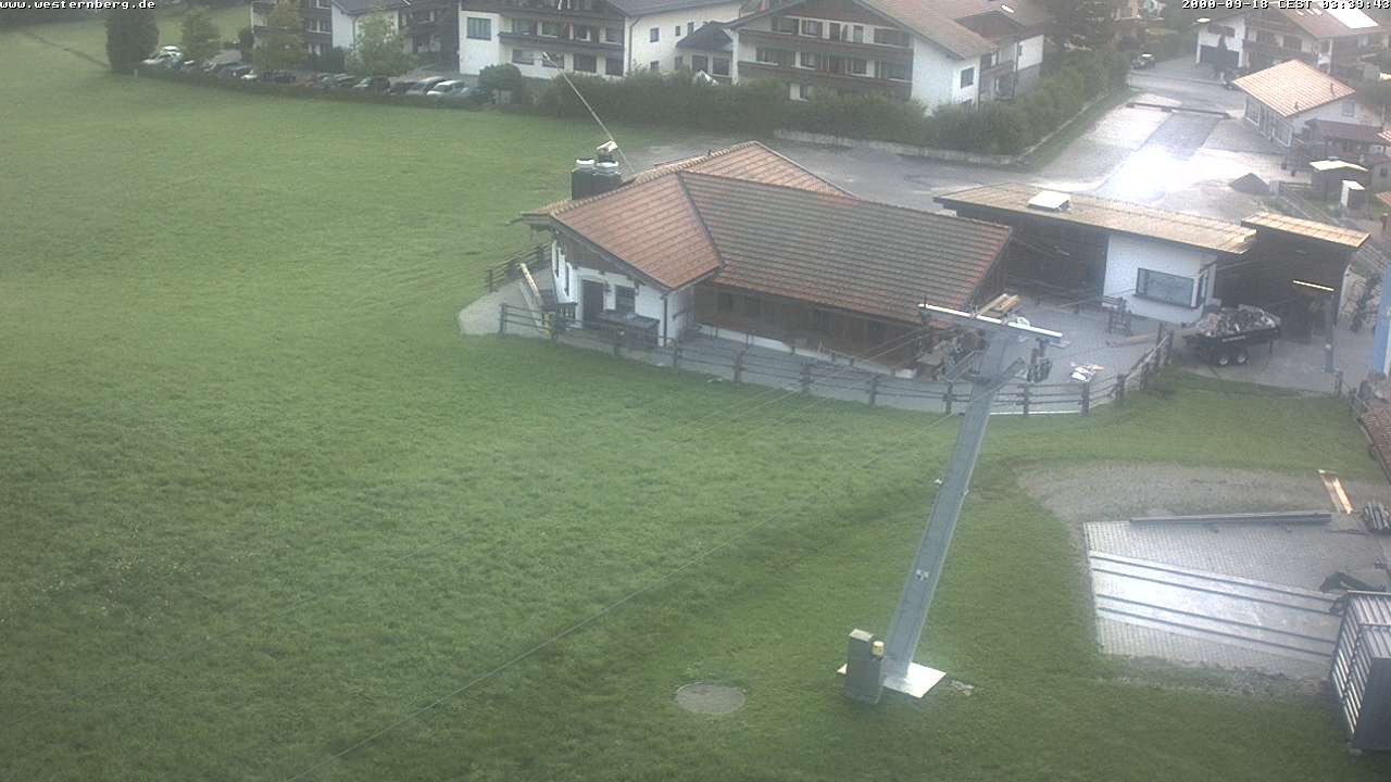 Archiv Foto Webcam Ruhpolding: Wirtshaus und Talstation Lift Westernberg