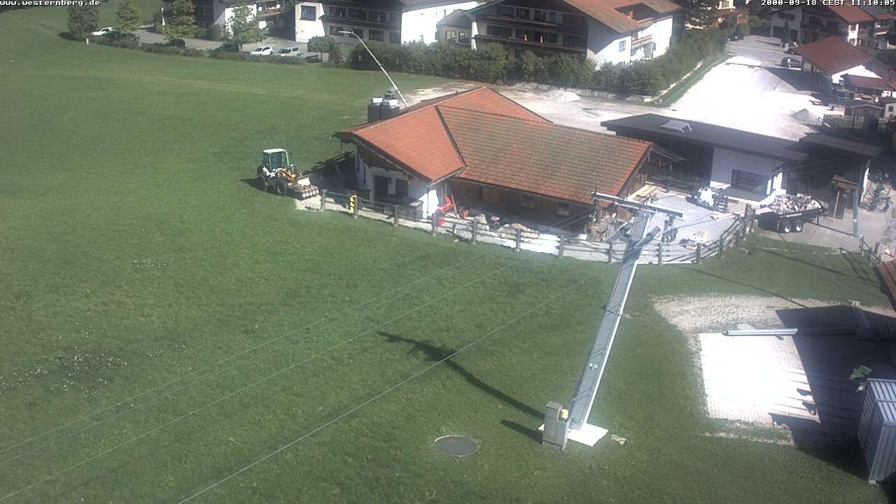 Archiv Foto Webcam Ruhpolding: Wirtshaus und Talstation Lift Westernberg