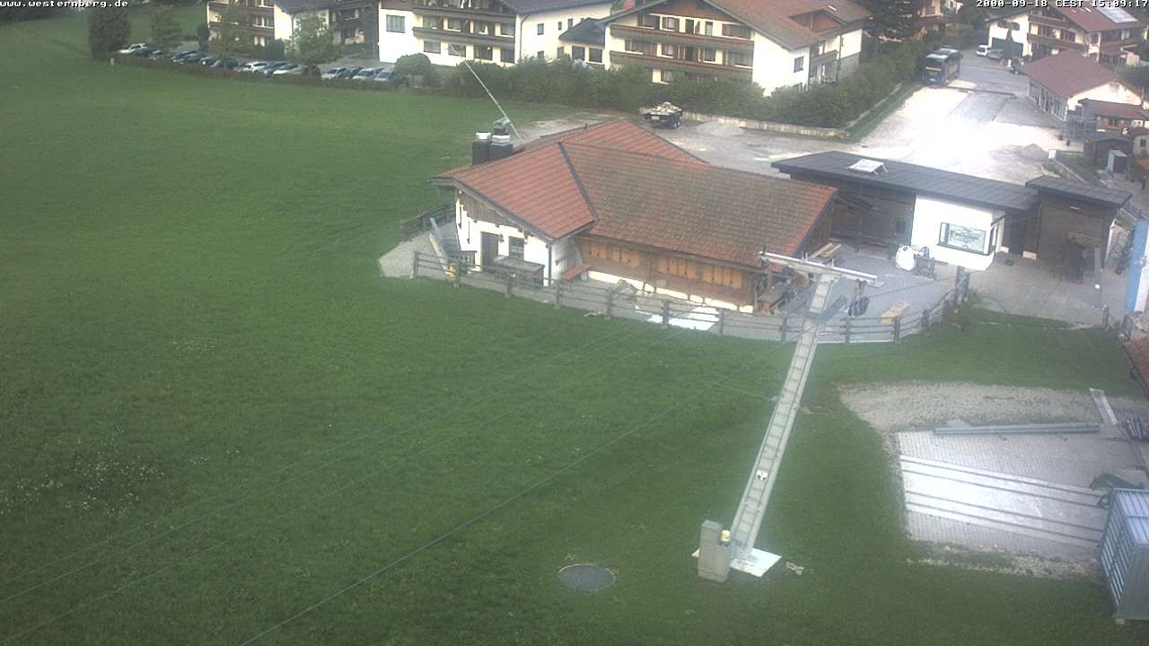 Archiv Foto Webcam Ruhpolding: Wirtshaus und Talstation Lift Westernberg