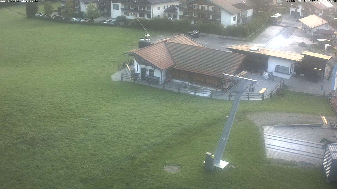 Archiv Foto Webcam Ruhpolding: Wirtshaus und Talstation Lift Westernberg