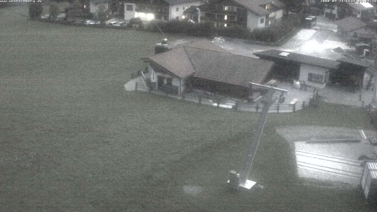 Archiv Foto Webcam Ruhpolding: Wirtshaus und Talstation Lift Westernberg
