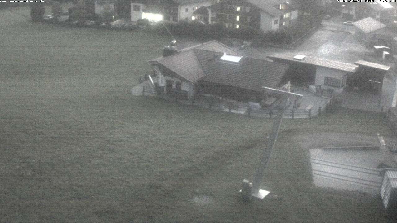 Archiv Foto Webcam Ruhpolding: Wirtshaus und Talstation Lift Westernberg