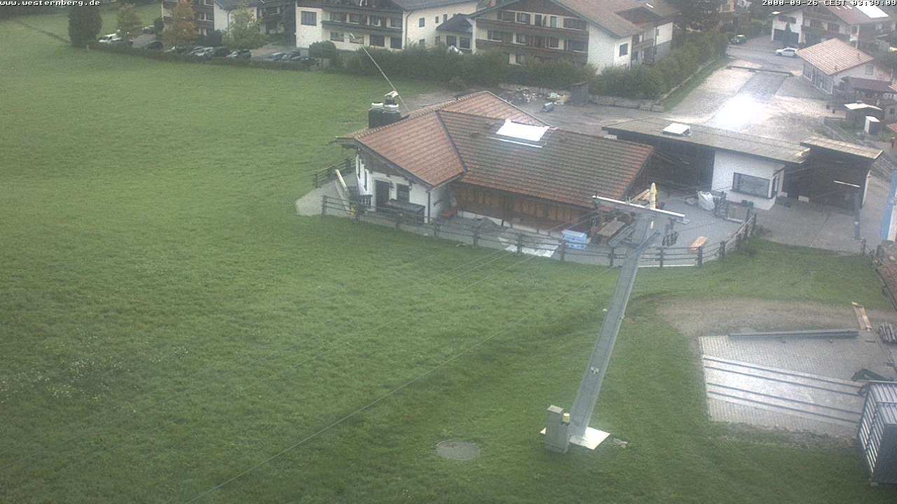 Archiv Foto Webcam Ruhpolding: Wirtshaus und Talstation Lift Westernberg