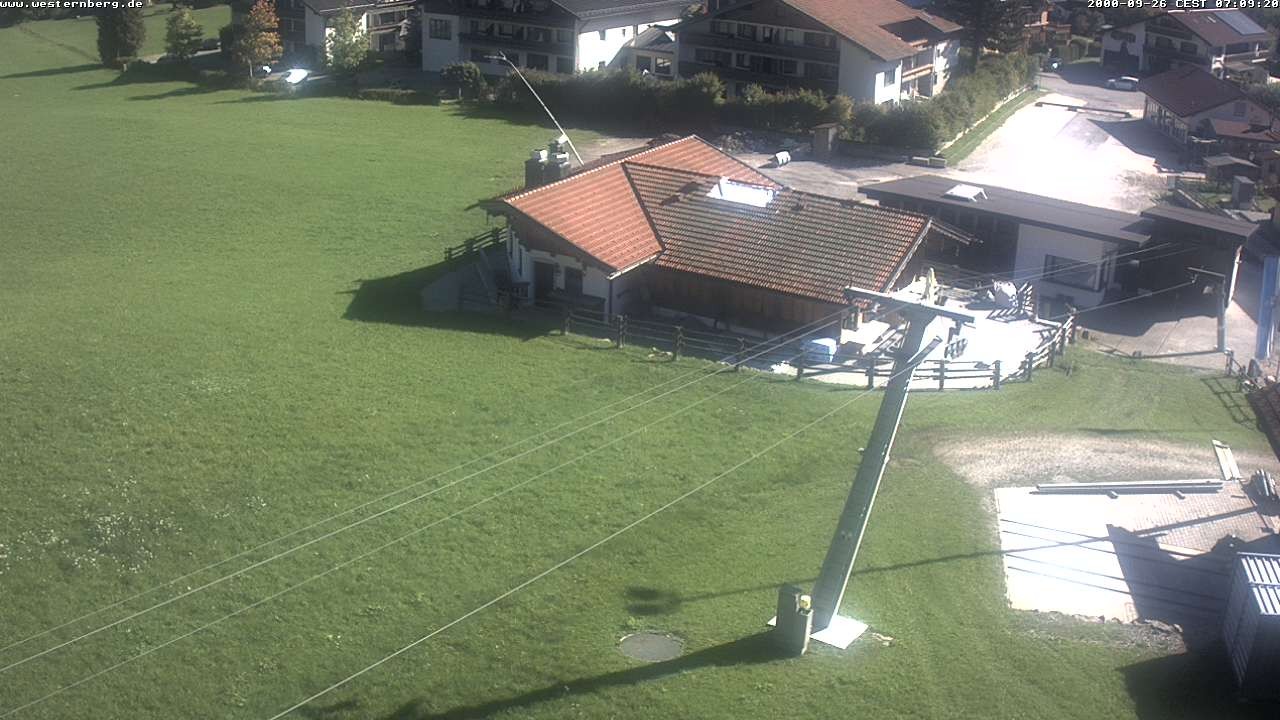 Archiv Foto Webcam Ruhpolding: Wirtshaus und Talstation Lift Westernberg