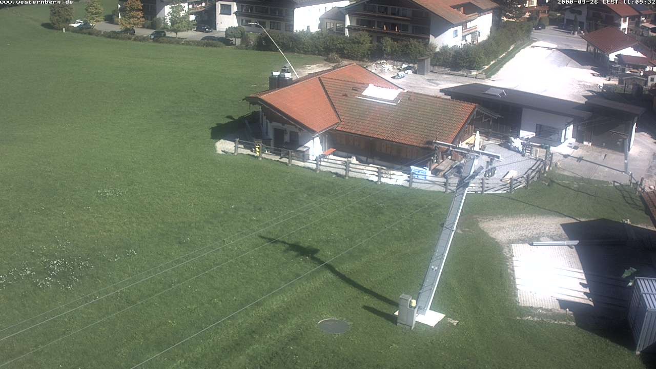 Archiv Foto Webcam Ruhpolding: Wirtshaus und Talstation Lift Westernberg