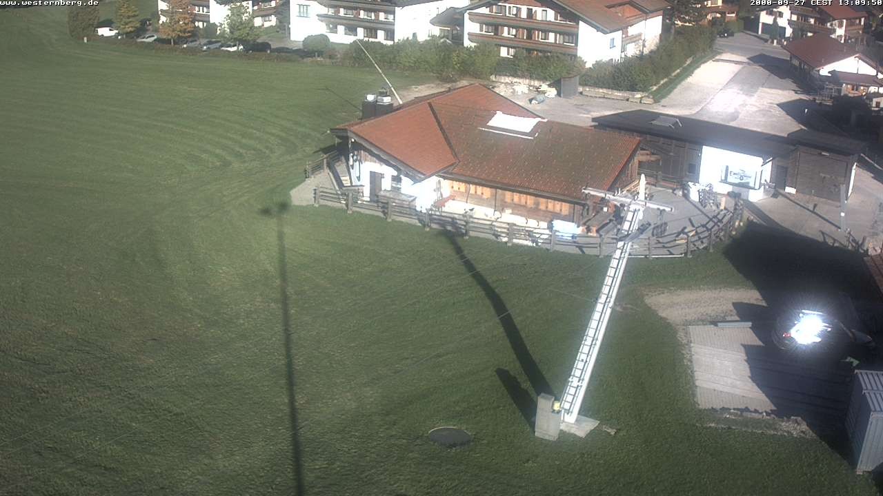 Archiv Foto Webcam Ruhpolding: Wirtshaus und Talstation Lift Westernberg