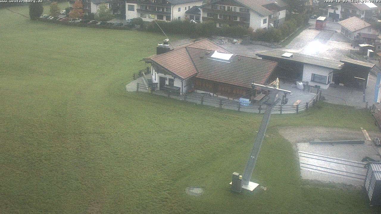 Archiv Foto Webcam Ruhpolding: Wirtshaus und Talstation Lift Westernberg