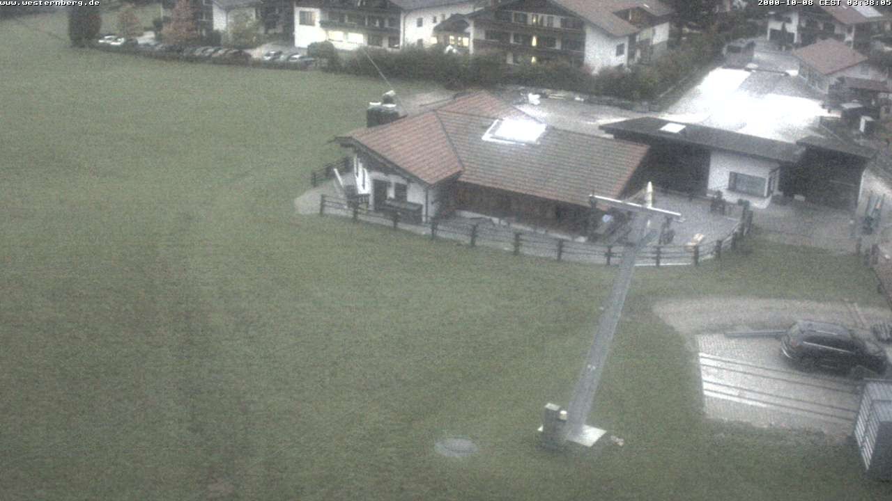 Archiv Foto Webcam Ruhpolding: Wirtshaus und Talstation Lift Westernberg