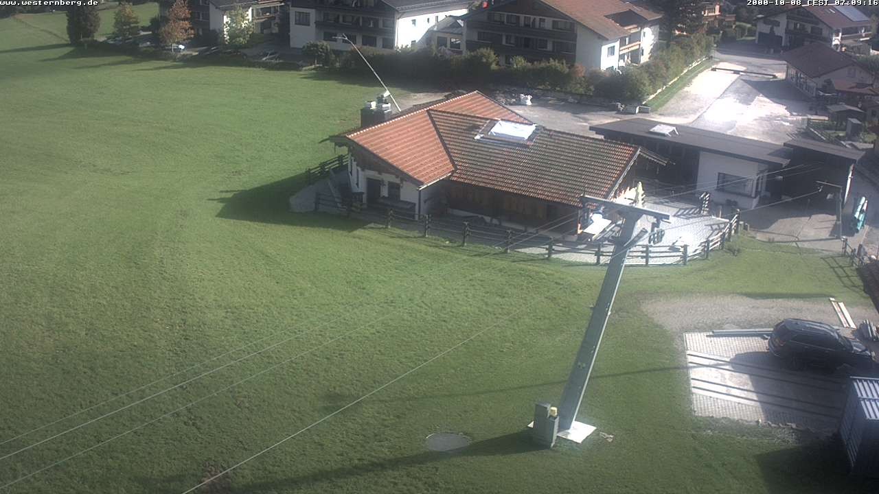 Archiv Foto Webcam Ruhpolding: Wirtshaus und Talstation Lift Westernberg