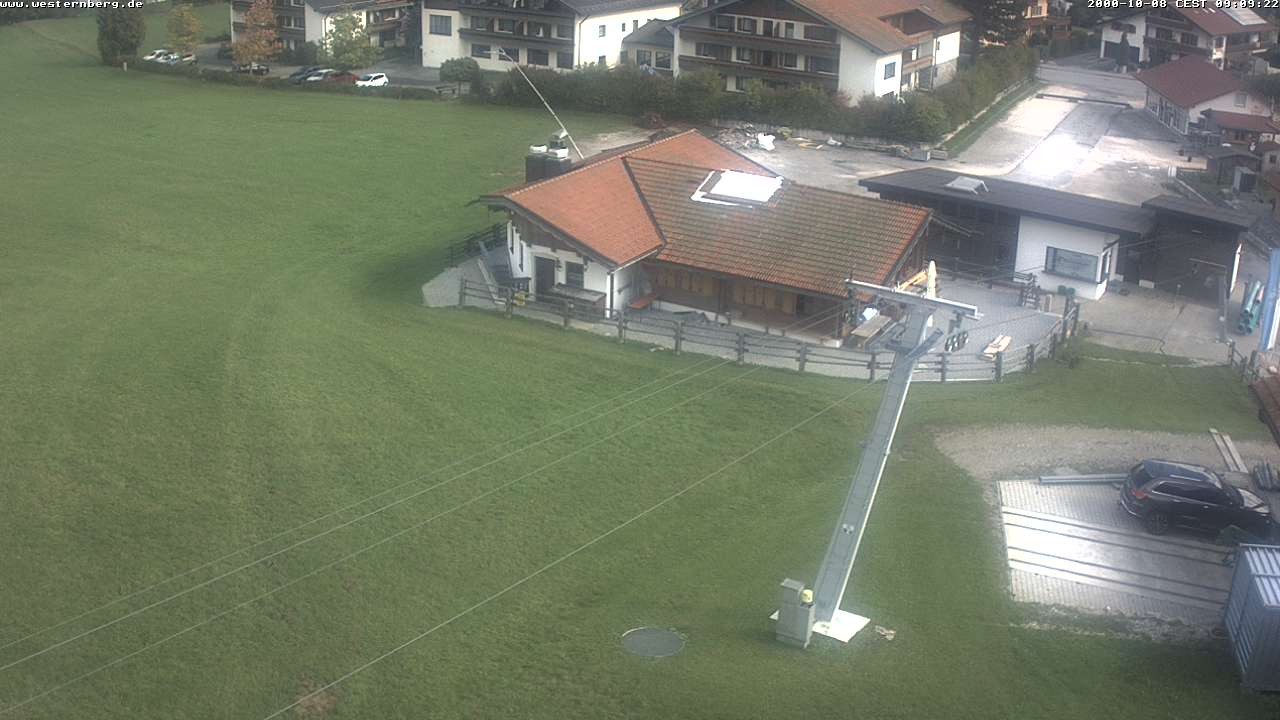 Archiv Foto Webcam Ruhpolding: Wirtshaus und Talstation Lift Westernberg