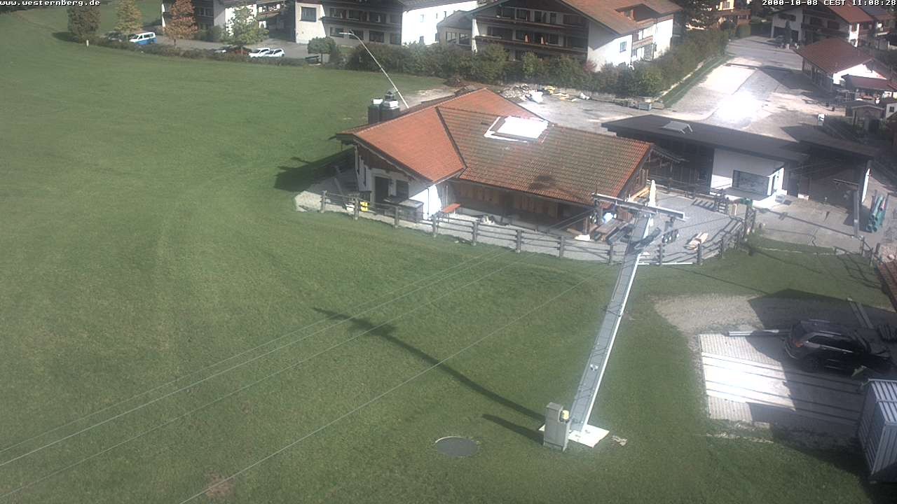 Archiv Foto Webcam Ruhpolding: Wirtshaus und Talstation Lift Westernberg