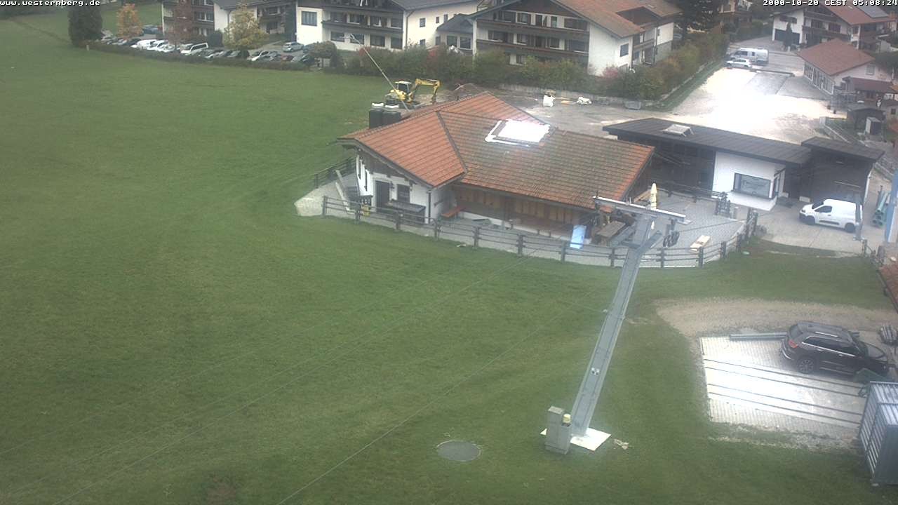 Archiv Foto Webcam Ruhpolding: Wirtshaus und Talstation Lift Westernberg