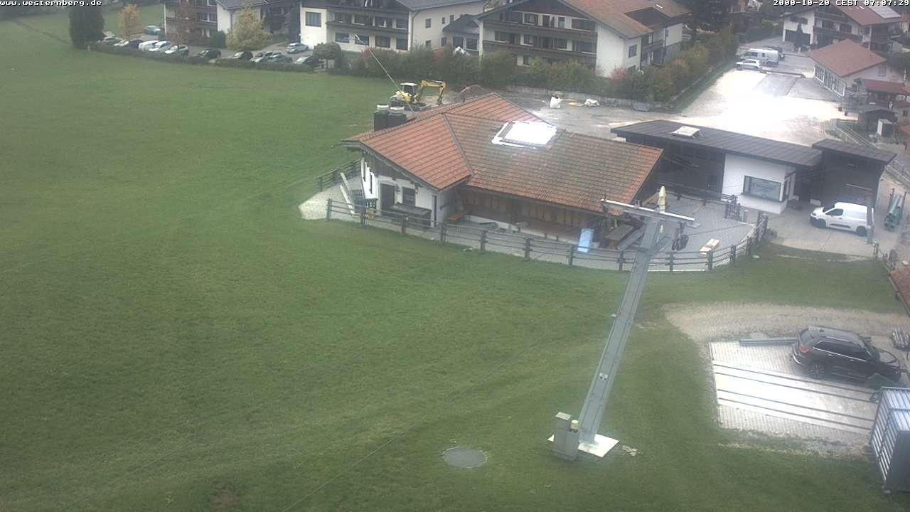 Archiv Foto Webcam Ruhpolding: Wirtshaus und Talstation Lift Westernberg