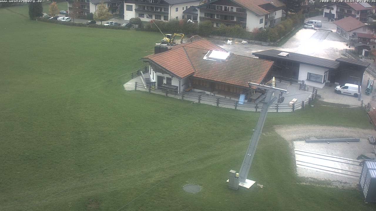 Archiv Foto Webcam Ruhpolding: Wirtshaus und Talstation Lift Westernberg