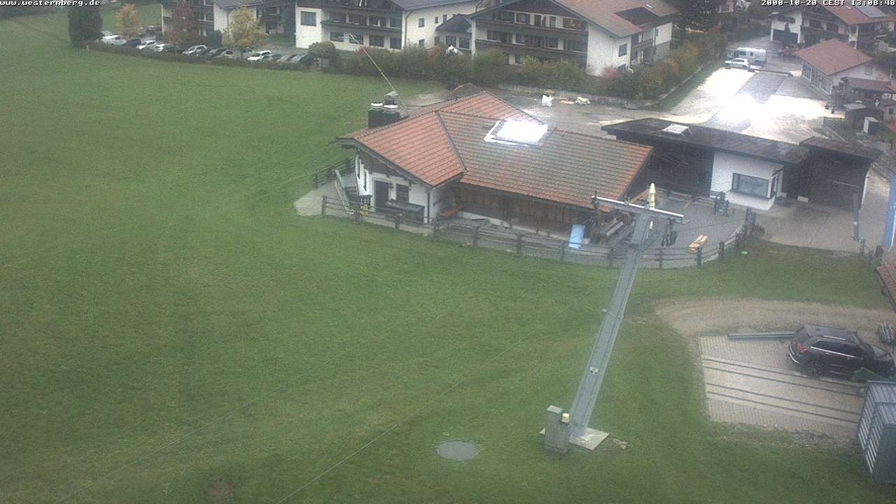 Archiv Foto Webcam Ruhpolding: Wirtshaus und Talstation Lift Westernberg