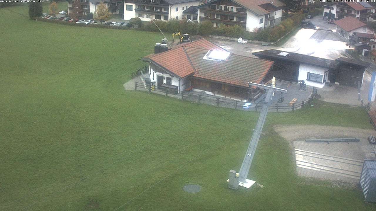 Archiv Foto Webcam Ruhpolding: Wirtshaus und Talstation Lift Westernberg