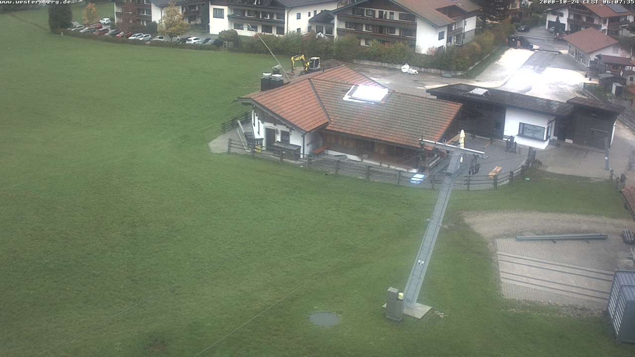 Archiv Foto Webcam Ruhpolding: Wirtshaus und Talstation Lift Westernberg