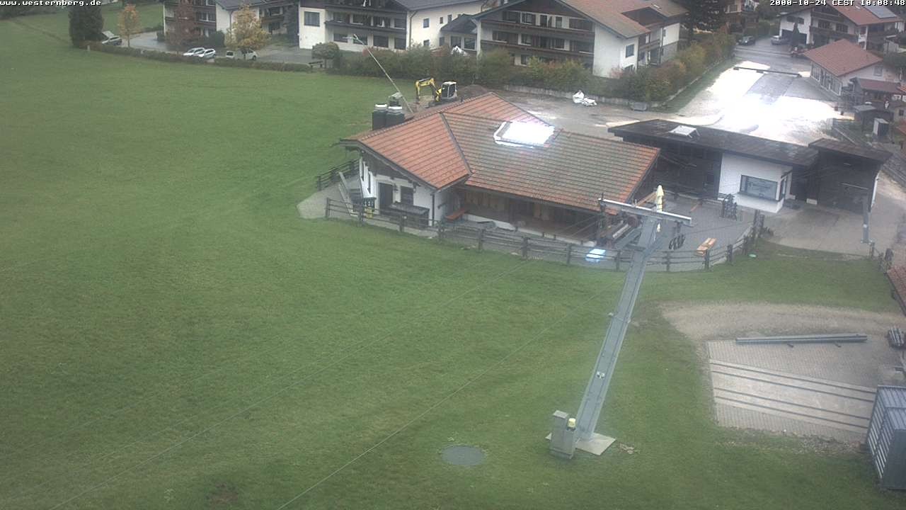 Archiv Foto Webcam Ruhpolding: Wirtshaus und Talstation Lift Westernberg