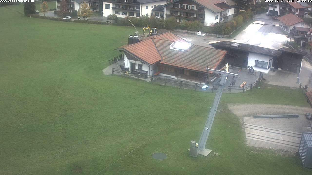 Archiv Foto Webcam Ruhpolding: Wirtshaus und Talstation Lift Westernberg