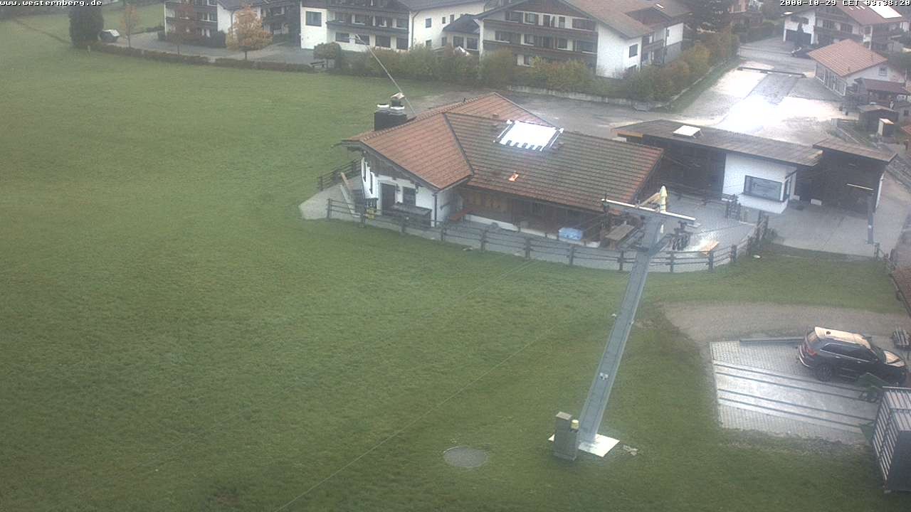 Archiv Foto Webcam Ruhpolding: Wirtshaus und Talstation Lift Westernberg