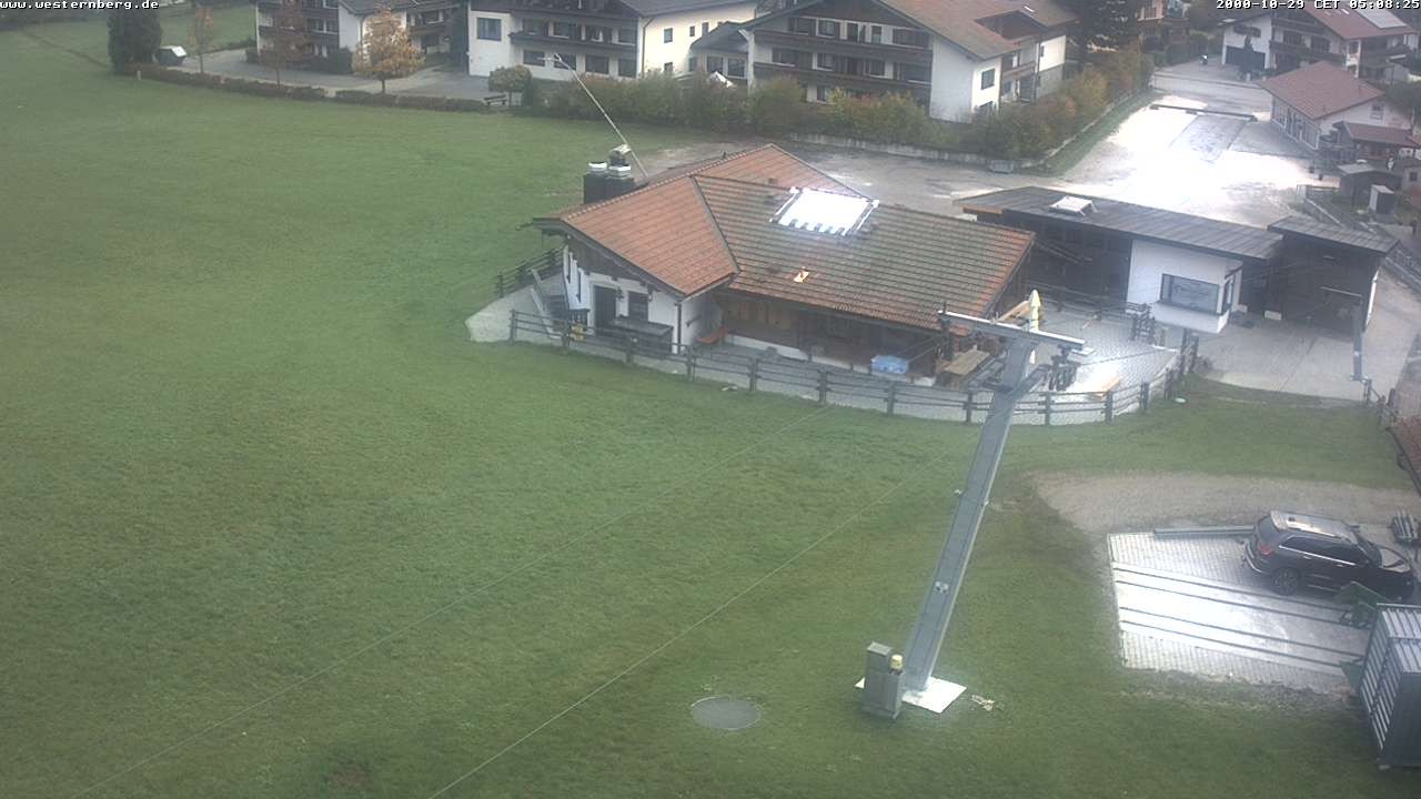 Archiv Foto Webcam Ruhpolding: Wirtshaus und Talstation Lift Westernberg