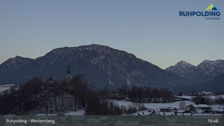 Archiv Foto Webcam Ruhpolding: Lift und Skipiste am Westernberg