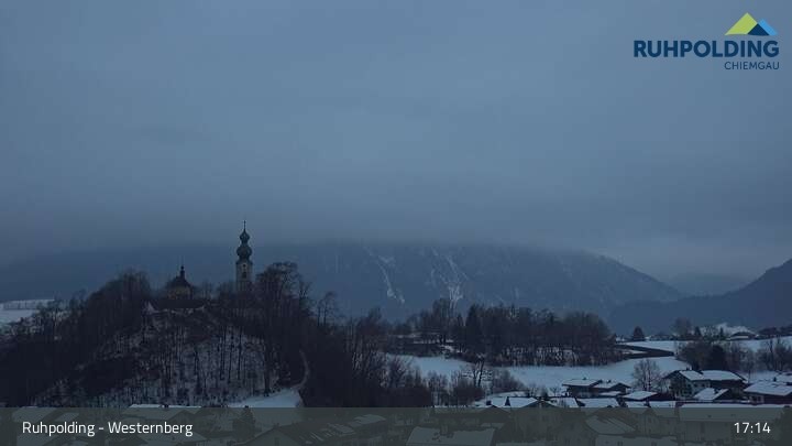 Archiv Foto Webcam Ruhpolding: Lift und Skipiste am Westernberg