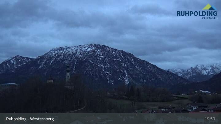 Archiv Foto Webcam Ruhpolding: Lift und Skipiste am Westernberg