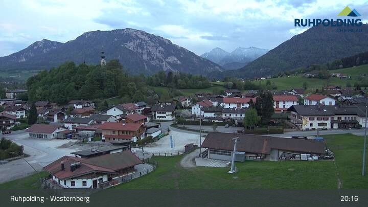 Archiv Foto Webcam Ruhpolding: Lift und Skipiste am Westernberg