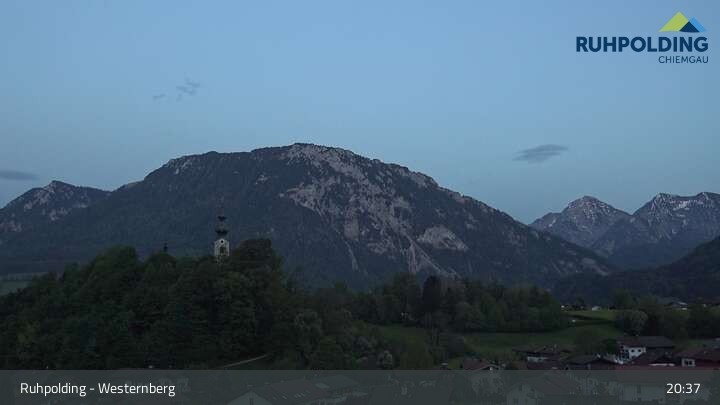Archiv Foto Webcam Ruhpolding: Lift und Skipiste am Westernberg