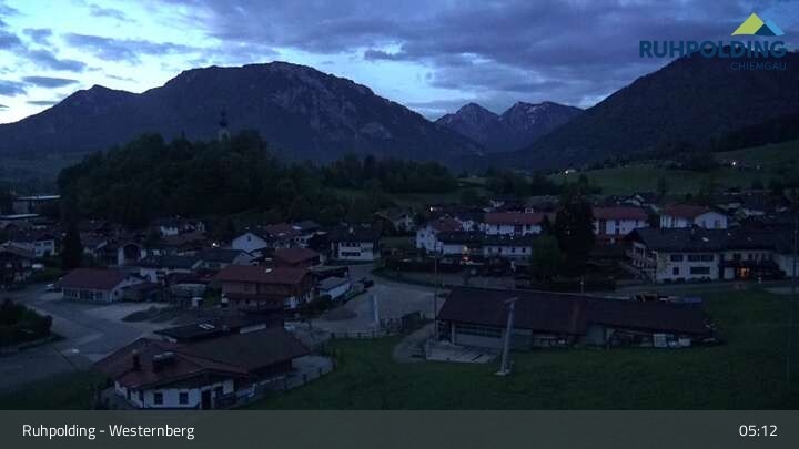 Archiv Foto Webcam Ruhpolding: Lift und Skipiste am Westernberg