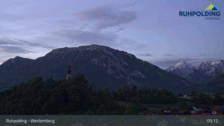 Archiv Foto Webcam Ruhpolding: Lift und Skipiste am Westernberg
