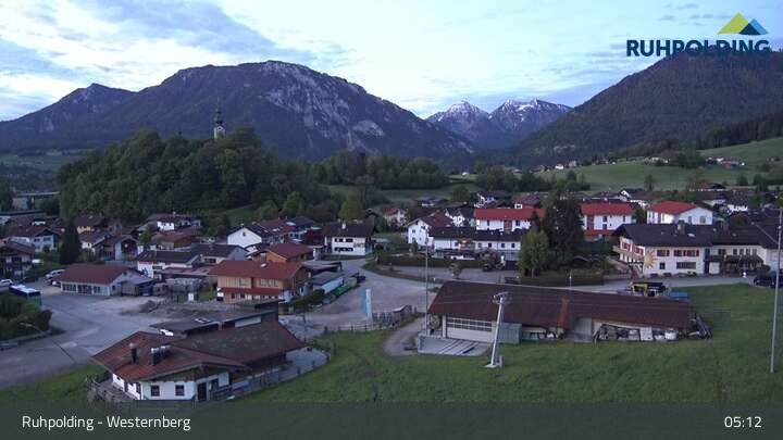 Archiv Foto Webcam Ruhpolding: Lift und Skipiste am Westernberg