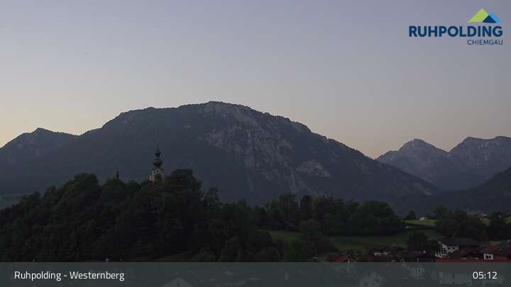 Archiv Foto Webcam Ruhpolding: Lift und Skipiste am Westernberg