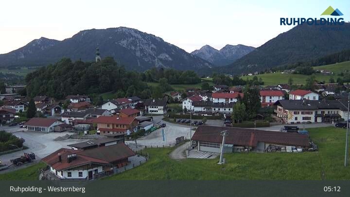 Archiv Foto Webcam Ruhpolding: Lift und Skipiste am Westernberg