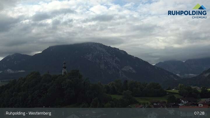 Archiv Foto Webcam Ruhpolding: Lift und Skipiste am Westernberg
