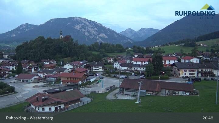 Archiv Foto Webcam Ruhpolding: Lift und Skipiste am Westernberg