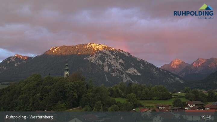 Archiv Foto Webcam Ruhpolding: Lift und Skipiste am Westernberg