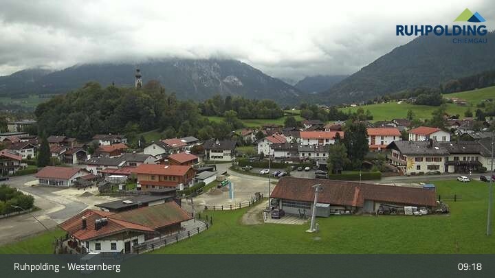 Archived image Webcam Ski pistes in Ruhpolding, western mountain