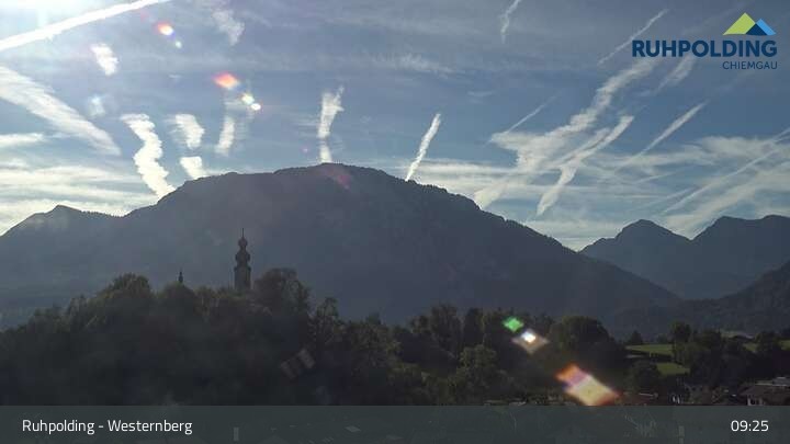 Archived image Webcam Ski pistes in Ruhpolding, western mountain