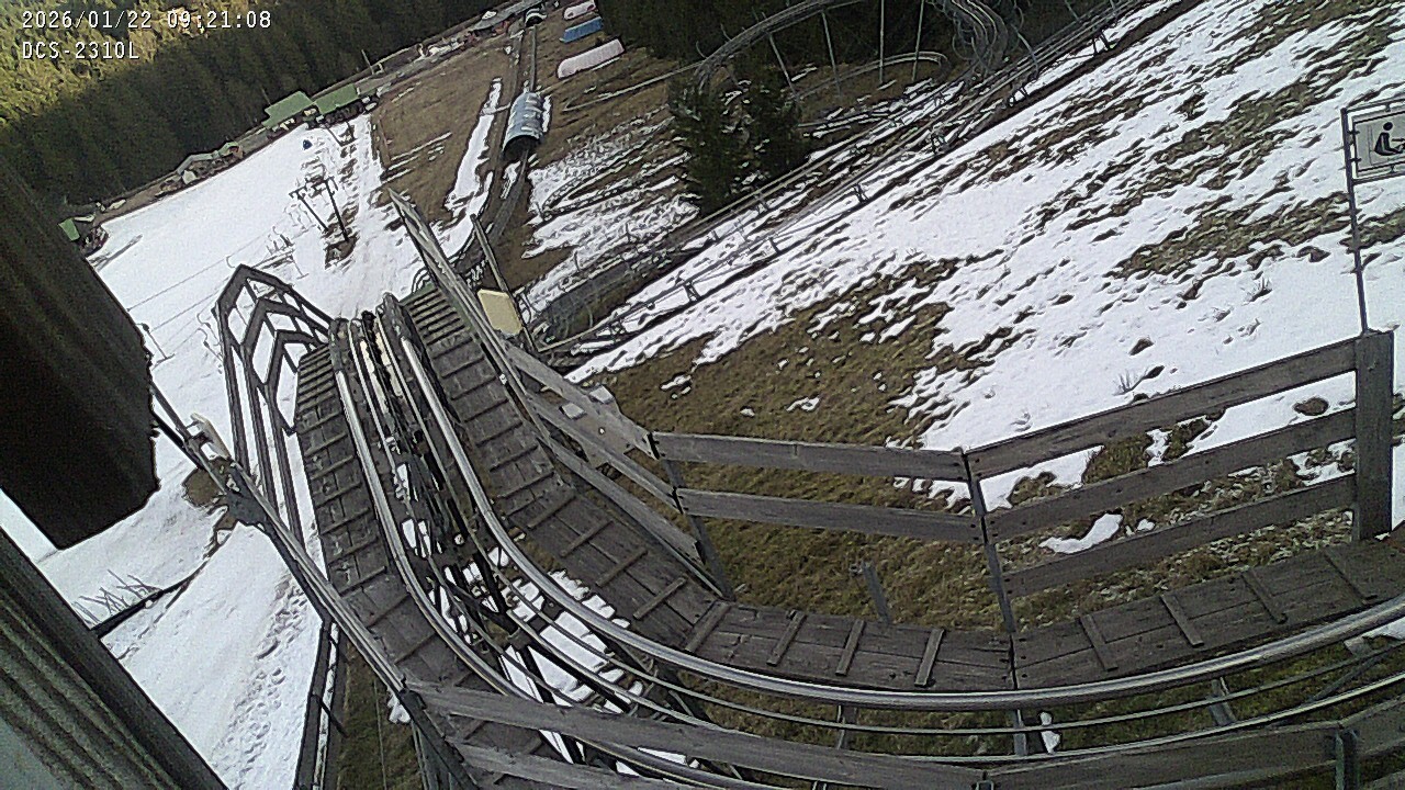 Archiv Foto Webcam Rodelbahn am Mehliskopf