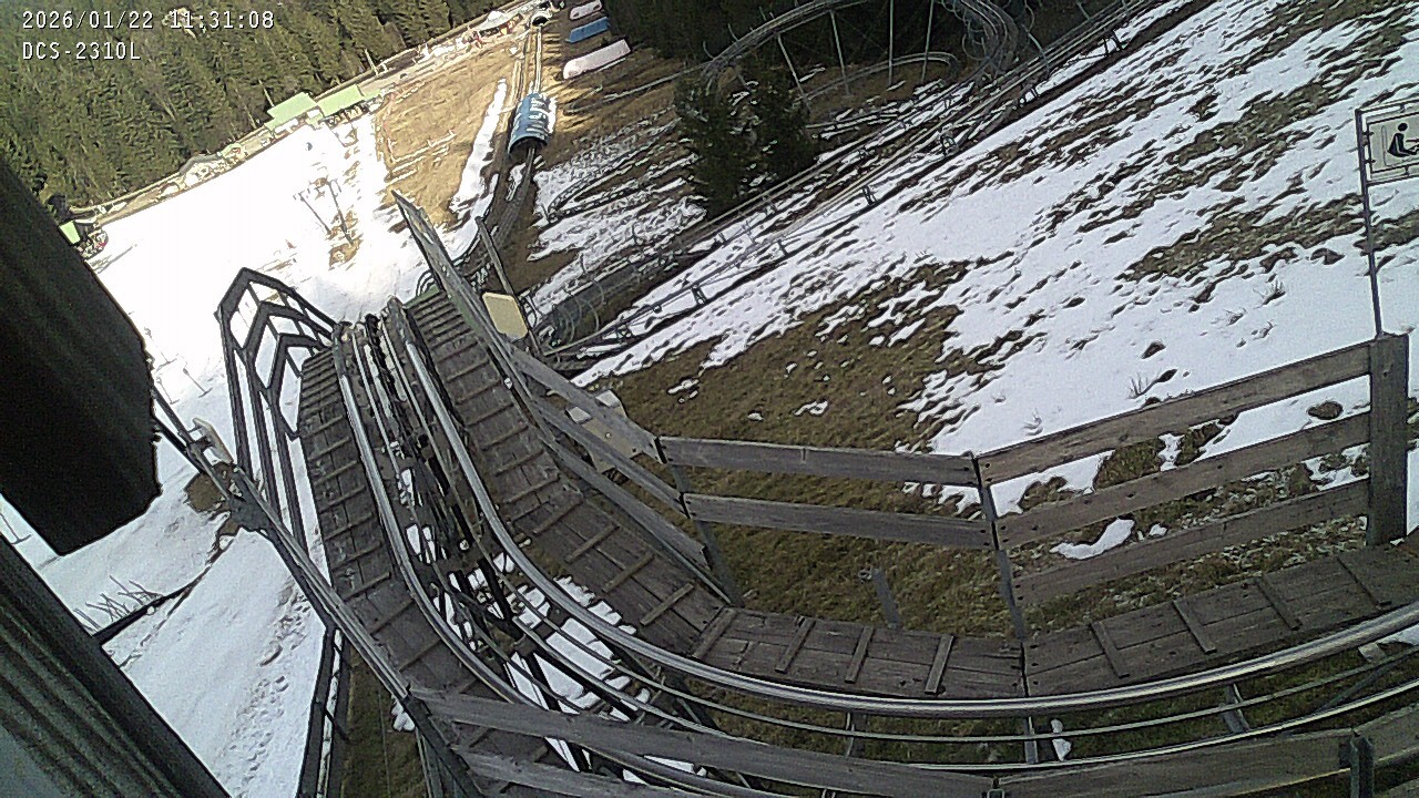 Archiv Foto Webcam Rodelbahn am Mehliskopf