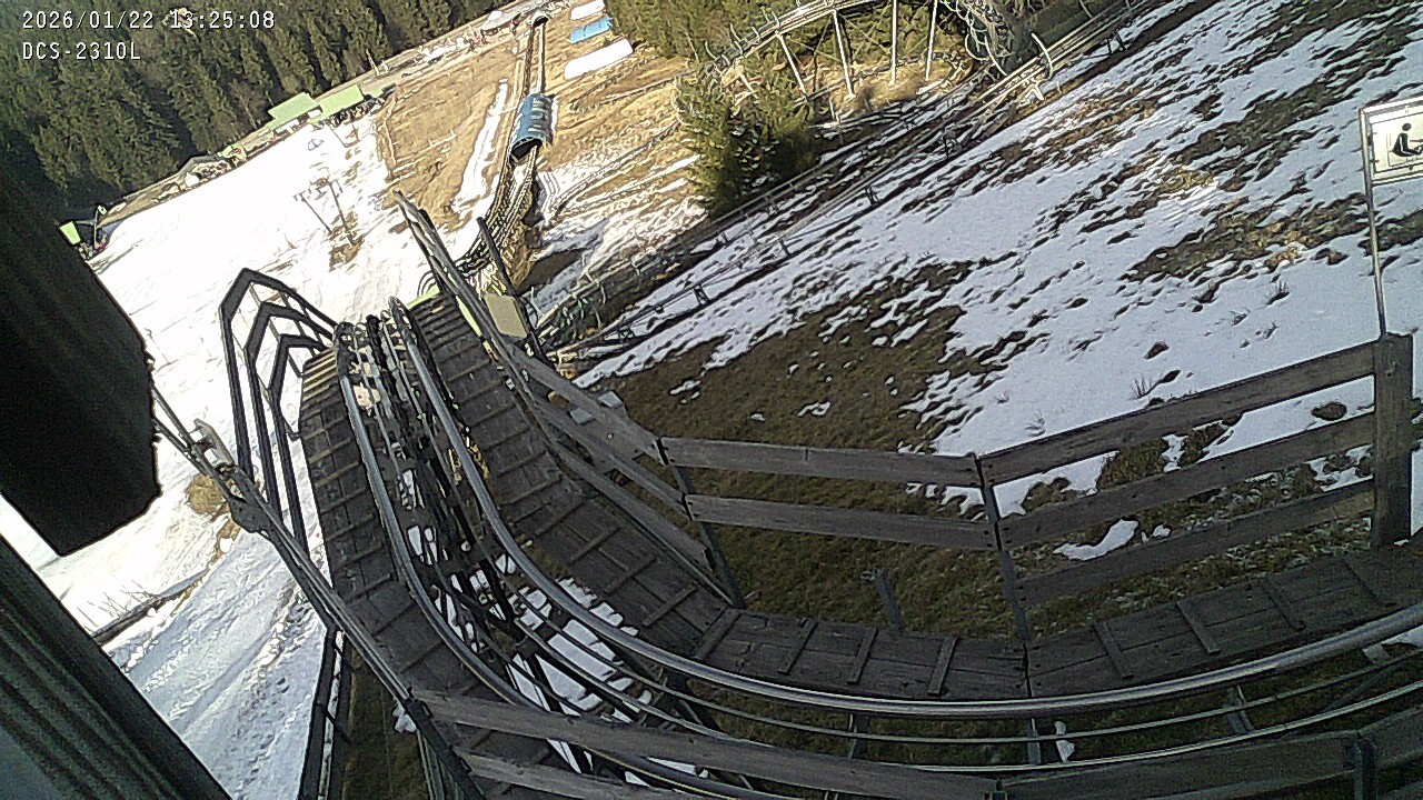 Archiv Foto Webcam Rodelbahn am Mehliskopf