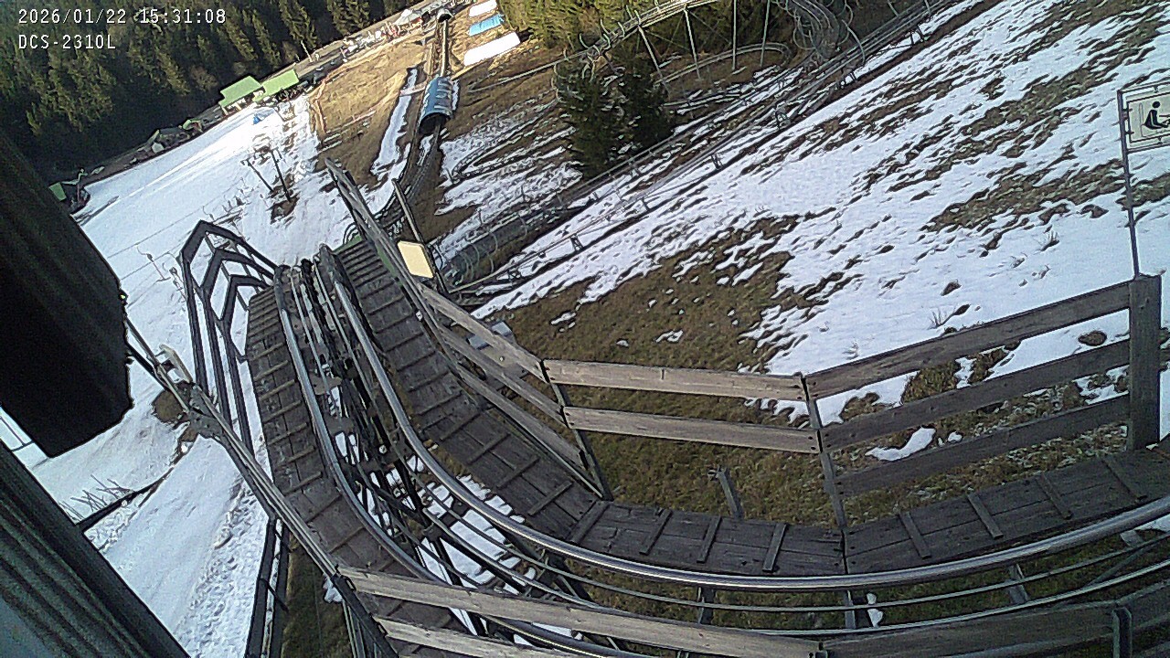 Archiv Foto Webcam Rodelbahn am Mehliskopf