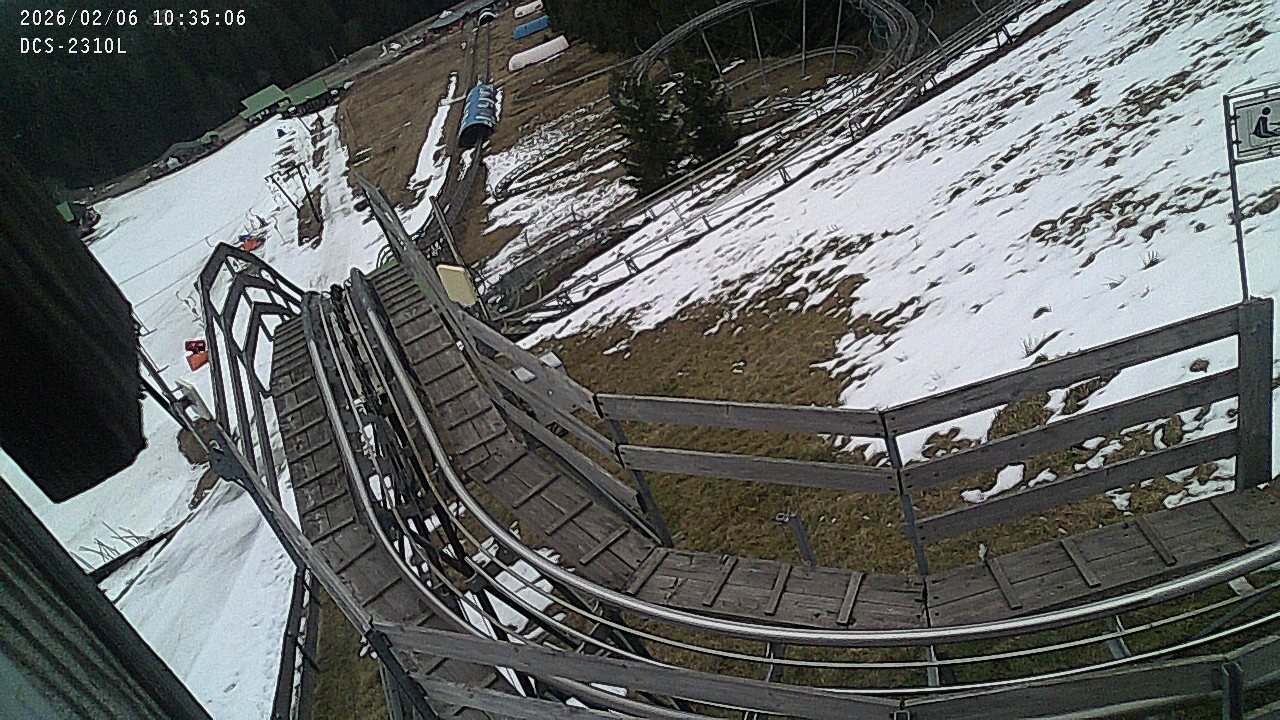Archiv Foto Webcam Rodelbahn am Mehliskopf