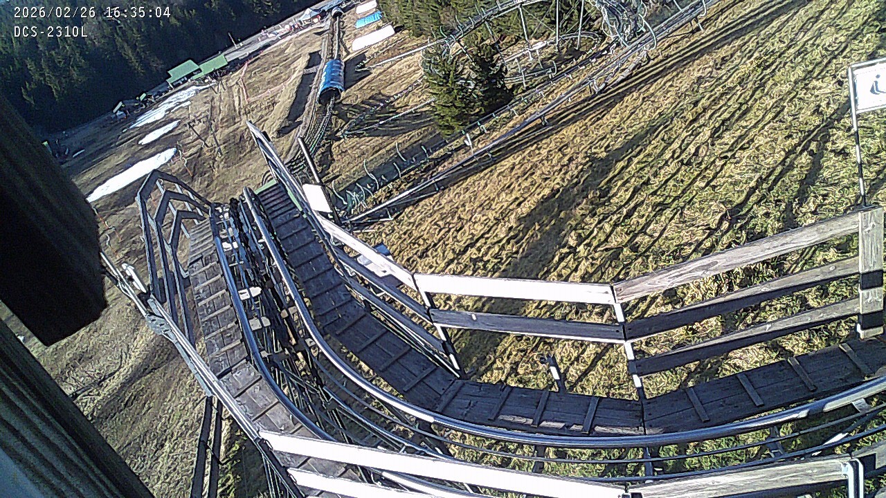 Archiv Foto Webcam Rodelbahn am Mehliskopf