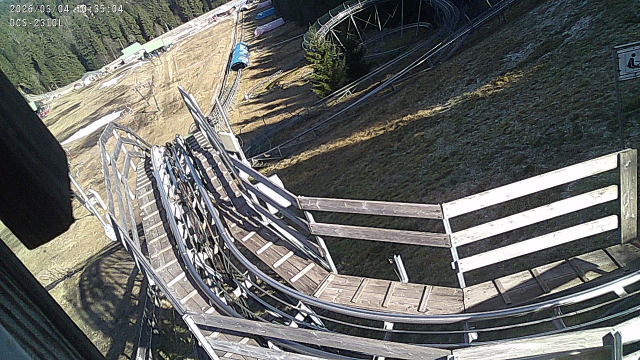 Archiv Foto Webcam Rodelbahn am Mehliskopf