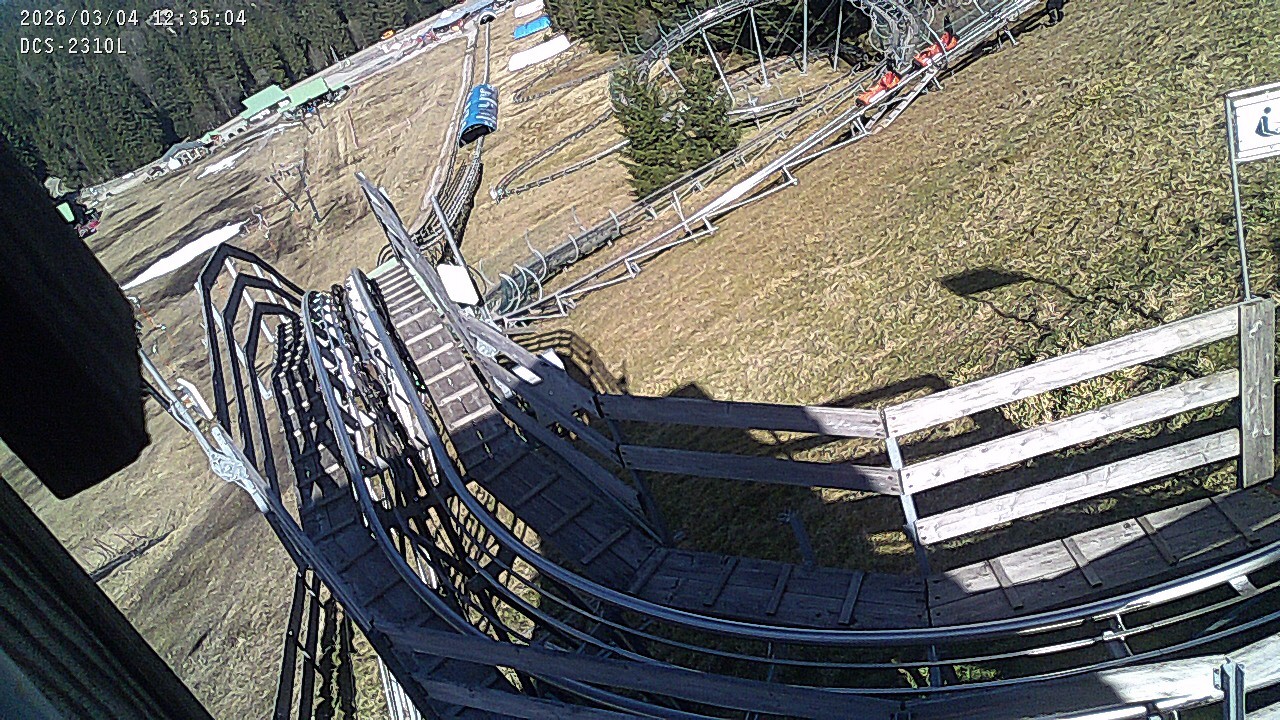 Archiv Foto Webcam Rodelbahn am Mehliskopf